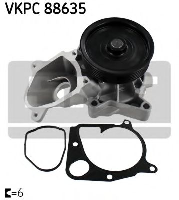 Водяной насос SKF VKPC 88635
