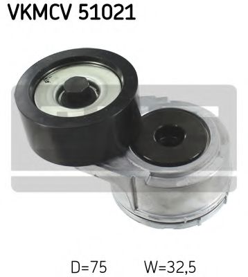 Ролик ремня генератора SKF VKMCV 51021