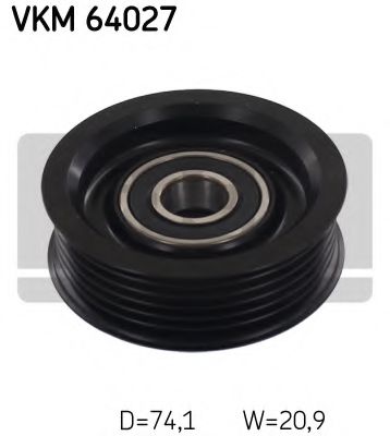 Обводной ролик SKF VKM 64027