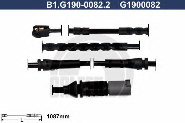 Датчик износа тормозных колодок GALFER B1.G190-0082.2