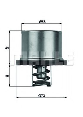 Термостат behr THD 1 86