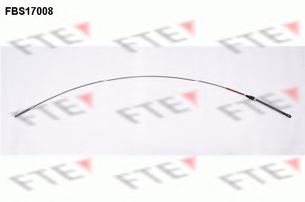 Трос ручного тормоза FTE FBS17008