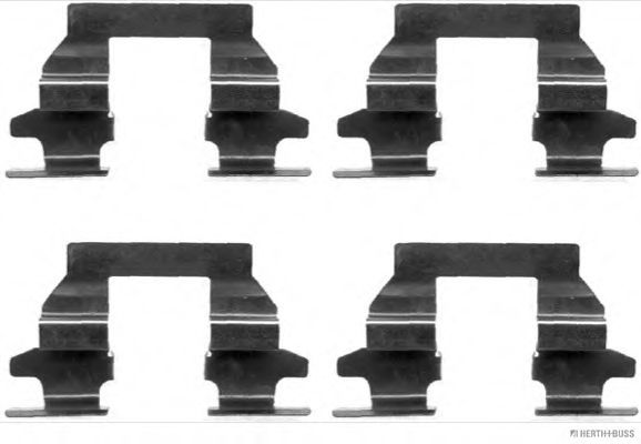 Скобы тормозных колодок JAKOPARTS J3661033