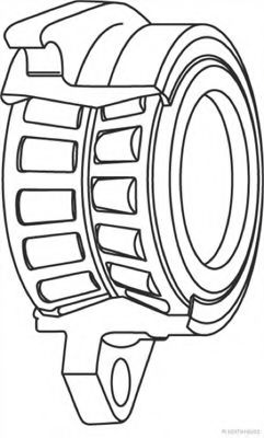 Подшипник ступицы JAKOPARTS J4712167