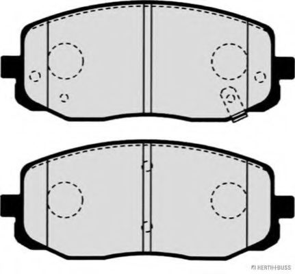 Тормозные колодки JAKOPARTS J3600506