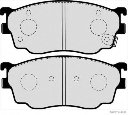 Тормозные колодки JAKOPARTS J3603051