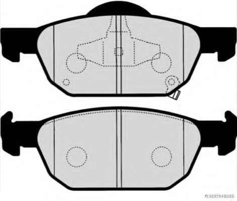 Тормозные колодки JAKOPARTS J3604053