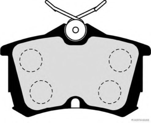 Тормозные колодки JAKOPARTS J3614015