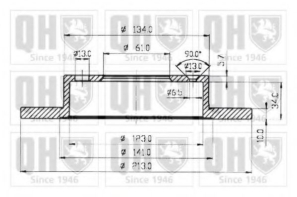 Тормозной диск Honda/Acura 45251SA7600 Тормозной диск Honda/Acura 45251SA7600