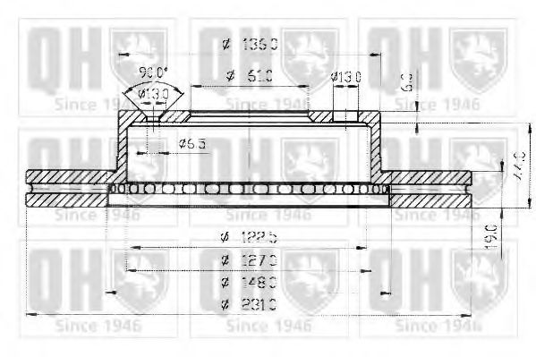 Тормозной диск Honda/Acura 45251SB0000 Тормозной диск Honda/Acura 45251SB0000