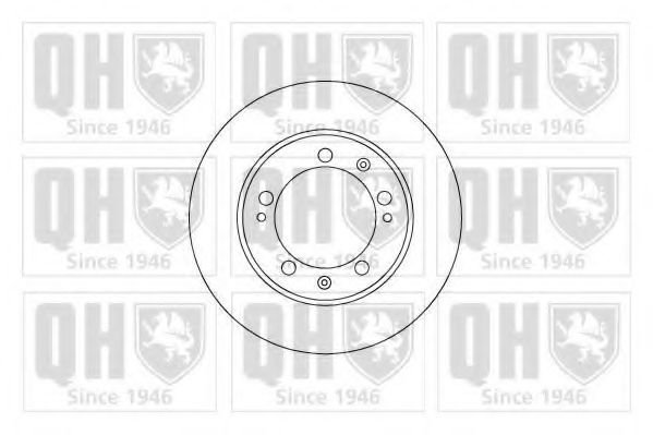 Тормозной диск QUINTON HAZELL BDC4148