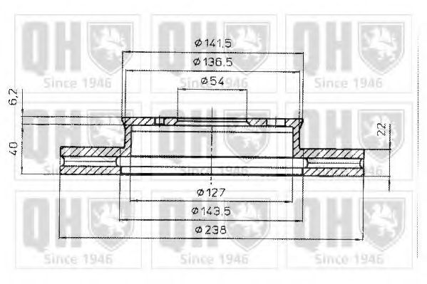 Тормозной диск Toyota/Lexus 4351220330 Тормозной диск Toyota/Lexus 4351220330