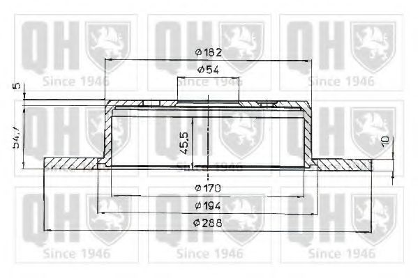 Тормозной диск Toyota/Lexus 4243120150 Тормозной диск Toyota/Lexus 4243120150