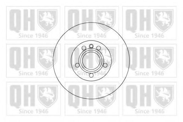 Тормозной диск QUINTON HAZELL BDC5198
