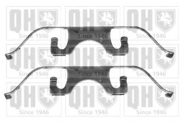 Скобы тормозных колодок QUINTON HAZELL BFK887