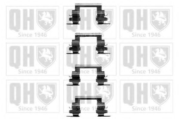 Скобы тормозных колодок QUINTON HAZELL BFK893