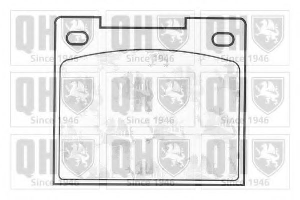 Тормозные колодки QUINTON HAZELL BP101