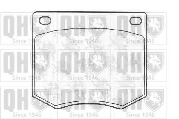 Тормозные колодки QUINTON HAZELL BP102