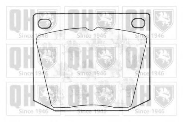 Тормозные колодки QUINTON HAZELL BP103