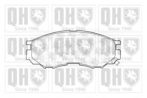 Тормозные колодки QUINTON HAZELL BP1045
