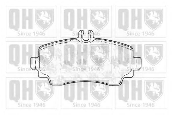 Тормозные колодки QUINTON HAZELL BP1073