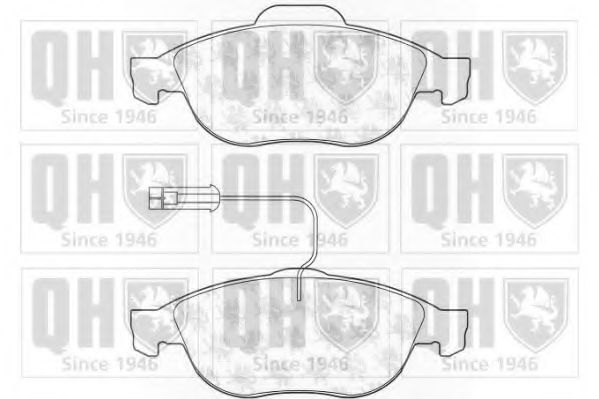 Тормозные колодки QUINTON HAZELL BP1078