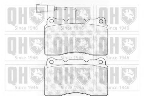 Тормозные колодки QUINTON HAZELL BP1080