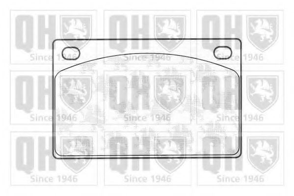 Тормозные колодки QUINTON HAZELL BP110