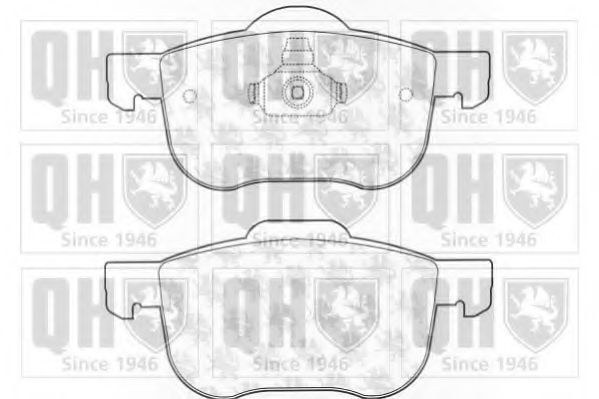 Тормозные колодки QUINTON HAZELL BP1103