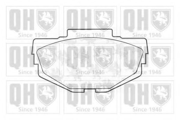 Тормозные колодки QUINTON HAZELL BP113