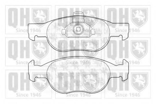 Тормозные колодки QUINTON HAZELL BP1131