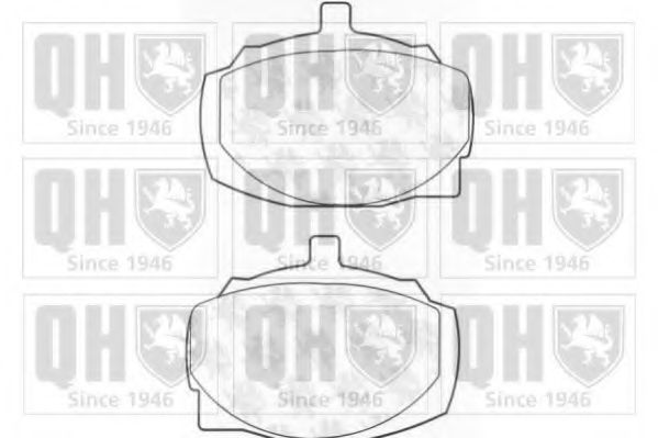Тормозные колодки QUINTON HAZELL BP114