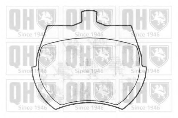 Тормозные колодки QUINTON HAZELL BP115