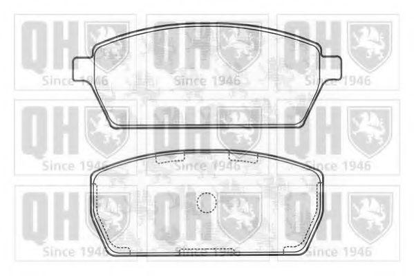 Тормозные колодки QUINTON HAZELL BP1182