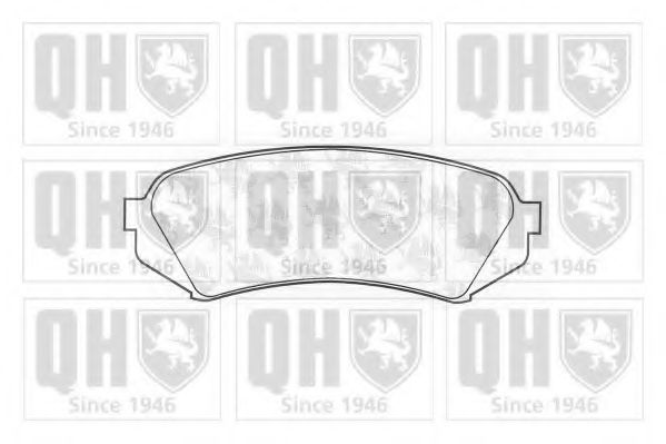 Тормозные колодки QUINTON HAZELL BP1193