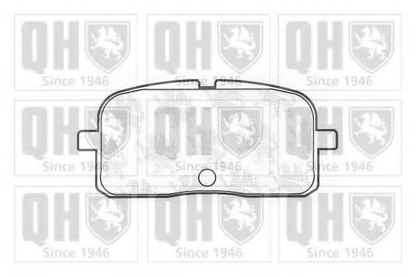 Тормозные колодки QUINTON HAZELL BP1197