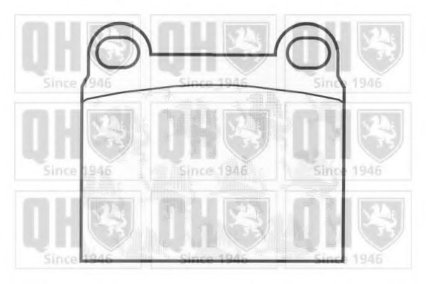 Тормозные колодки QUINTON HAZELL BP126