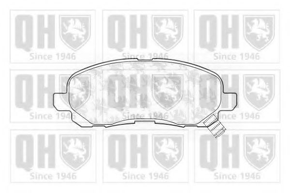 Тормозные колодки QUINTON HAZELL BP1294