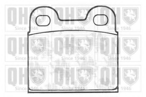 Тормозные колодки QUINTON HAZELL BP130