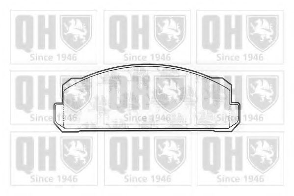 Тормозные колодки QUINTON HAZELL BP131
