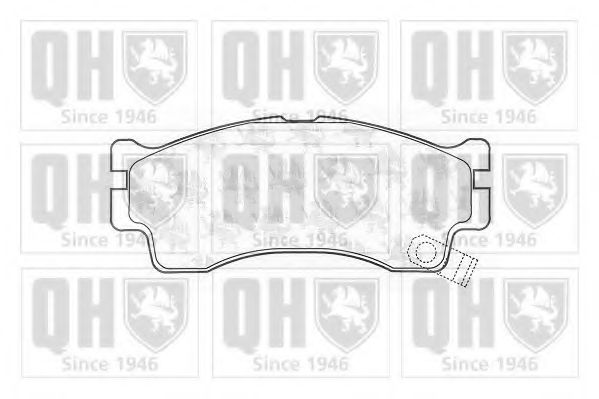 Тормозные колодки QUINTON HAZELL BP1312