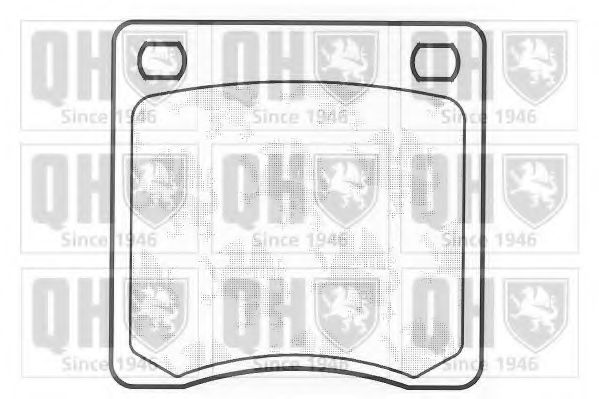 Тормозные колодки QUINTON HAZELL BP132