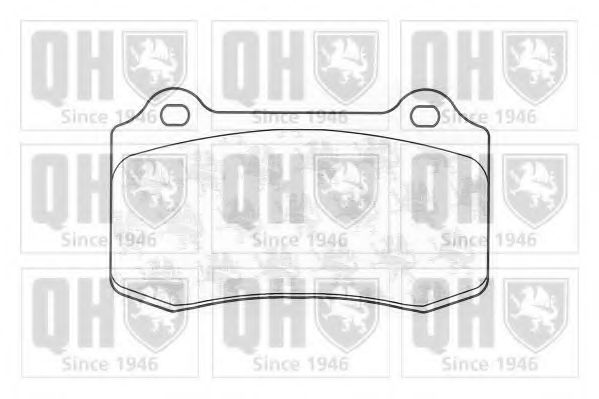 Тормозные колодки QUINTON HAZELL BP1339