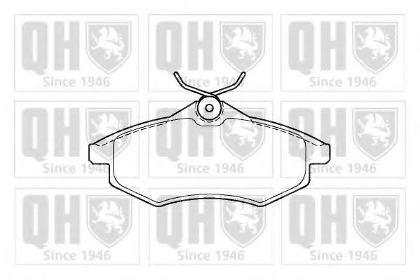 Тормозные колодки QUINTON HAZELL BP1350