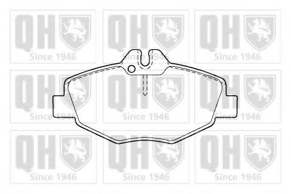 Тормозные колодки QUINTON HAZELL BP1364