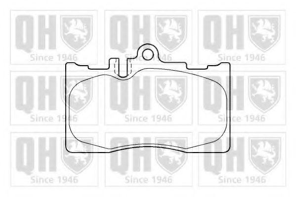 Тормозные колодки QUINTON HAZELL BP1367