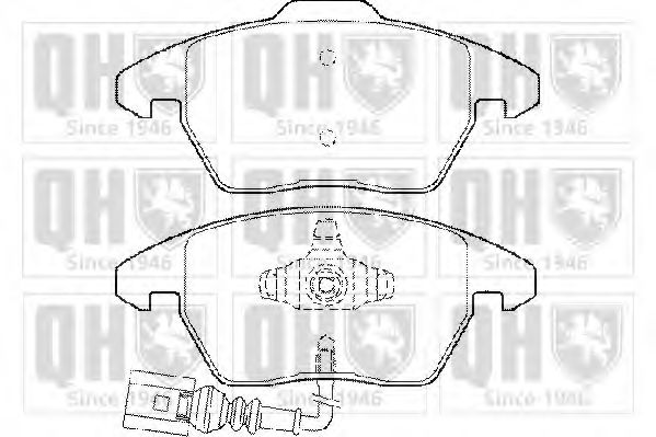 Тормозные колодки QUINTON HAZELL BP1419