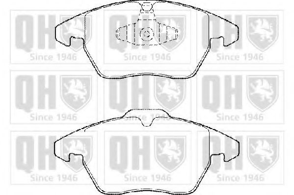 Тормозные колодки QUINTON HAZELL BP1436