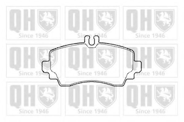 Тормозные колодки QUINTON HAZELL BP1469