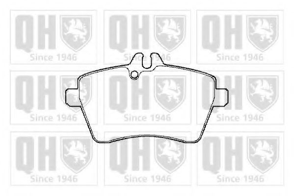 Тормозные колодки QUINTON HAZELL BP1474